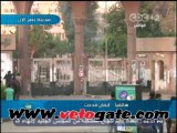 وقف حركة المرور أمام المدينة الجامعية الأزهرية ووصول قوات مكافحة الشغب