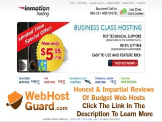 Inmotion Hosting Discount - Save $12/year oh boy...