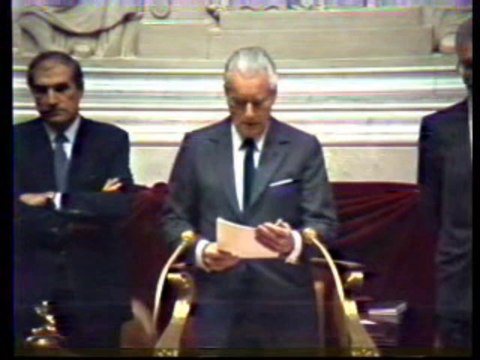 M. Jacques Chaban-Delmas - Mardi 8 Avril 1986