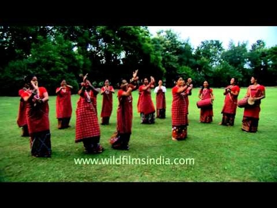Arunachali Mishing dance from the Brahmaputra riverine belt
