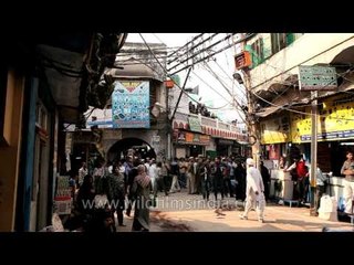 Road leading towards Dargah Panja Sharif- Muharram