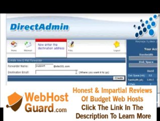 Direct Admin | Mail forwarder - Junga Hosting