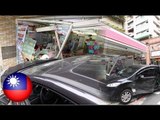 Speeding car crashes into convenience store