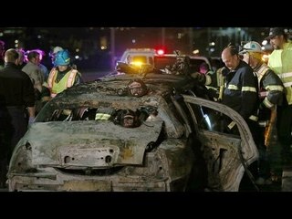 Limo fire kills five women on San Mateo Bridge