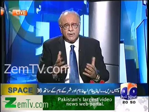 Imran Khan Criticizes me & GEO because we support Supreme Court People . Najam Sethi