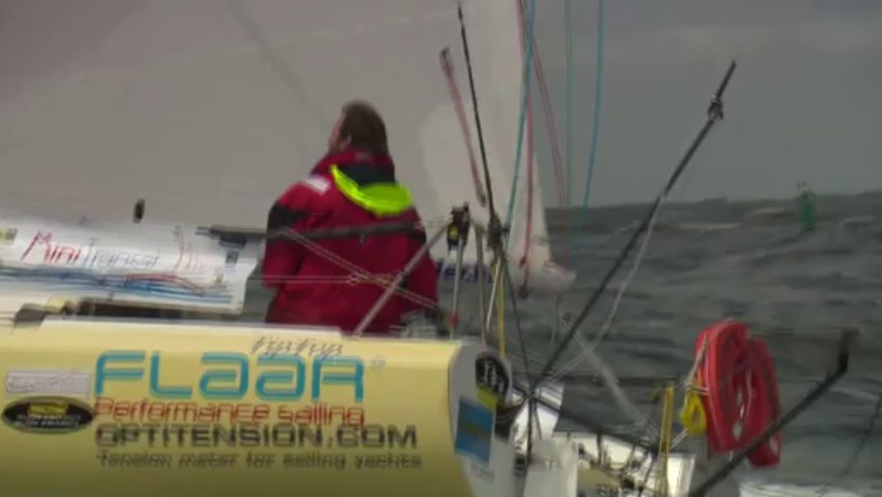Interview Aron MEDER, skipper Mini Transat 2013