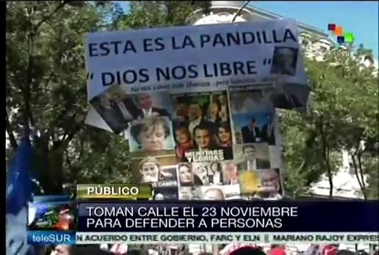 Colectivos sociales convocan a masivas manifestaciones en Madrid