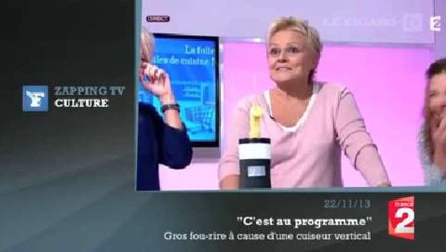 Zapping TV : gros fou rire en direct pour Muriel Robin et Sophie Davant