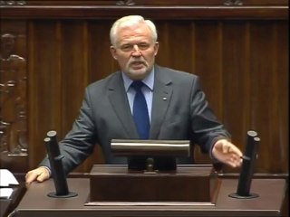 Ryszard Zbrzyzny - wystąpienie z 21 listopada 2013 r.