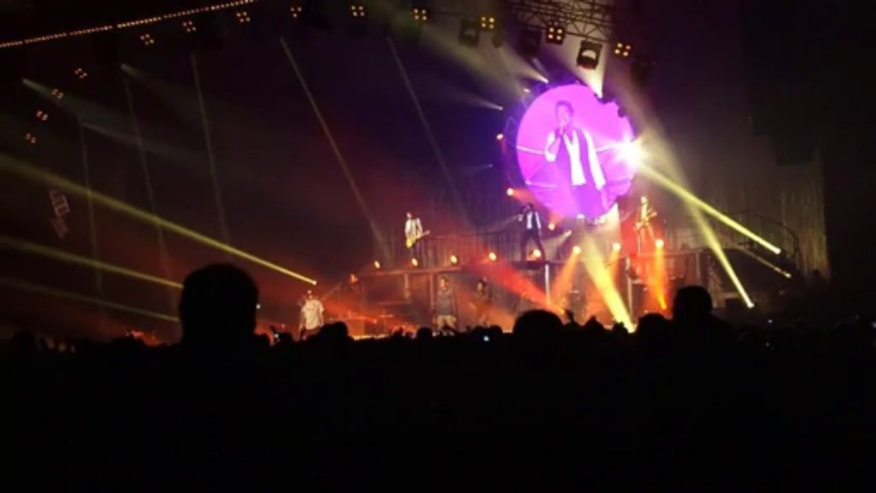 Gwenaël envoyée spéciale du Téléthon 2013 auprès de Patrick Bruel