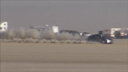 Hasport Hondata Insight car #2010 Crashes at El Mirage Nov '13