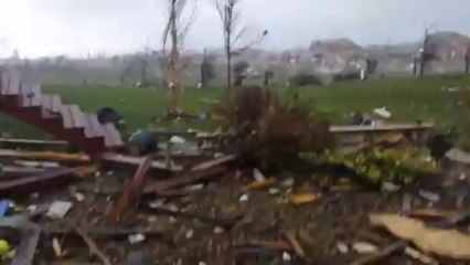 Father And Daughter Experience Washington, Illinois Tornado First Hand