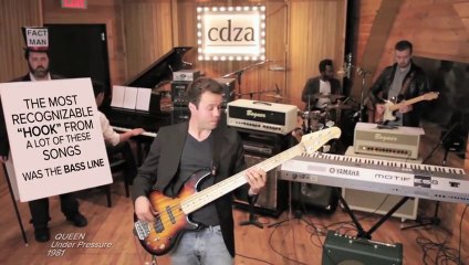 The Story Of The Bass Through Music History! Flea, Pastorius, Who, Queen, fender, ..