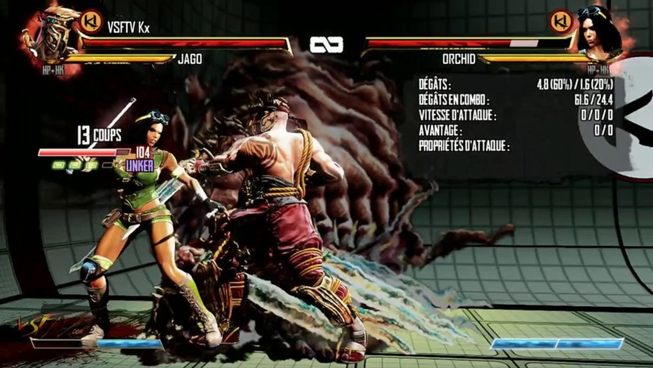 Killer Instinct -  BnB Jago Full Manual 64% Combo