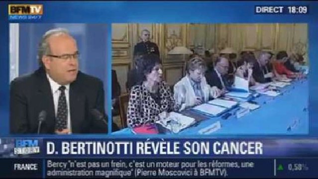 BFM Story: Dominique Bertinotti, la ministre déléguée à la Famille révèle son cancer du sein - 22/11