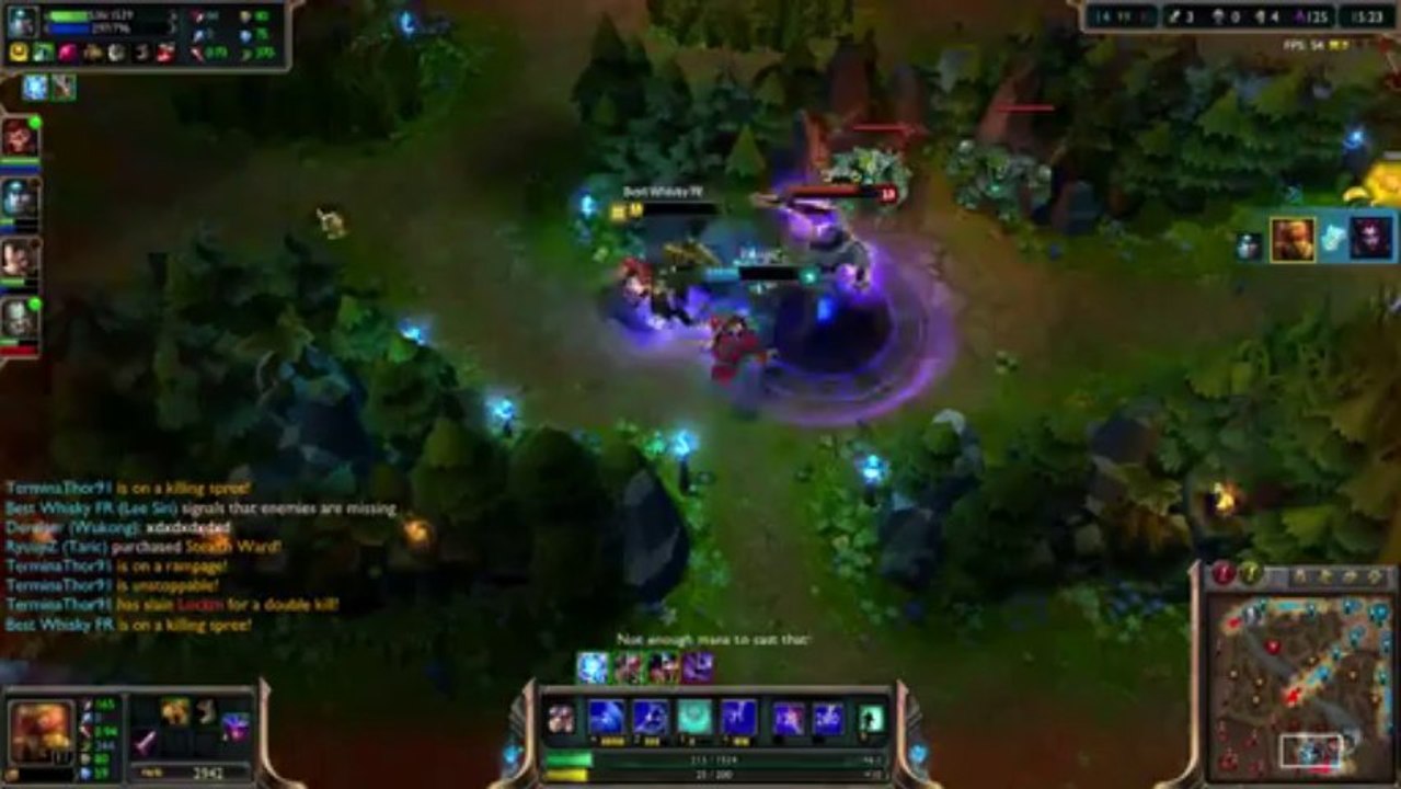 League Of Legends Saison 4 - Découverte du Pshit ward.