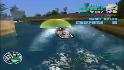 Grand Theft Auto: Vice City - Stunt Boat challenge