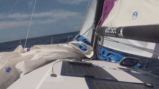 Jour 16 - SNCF GEODIS (CLASS40) - Transat Jacques Vabre 2013