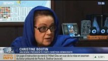 Christine Boutin: l'invitée de Ruth Elkrief - 22/11