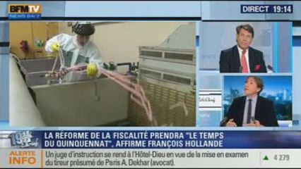 Jérôme Guedj et Philippe Chalmin: le face à face de Ruth Elkrief - 22/11