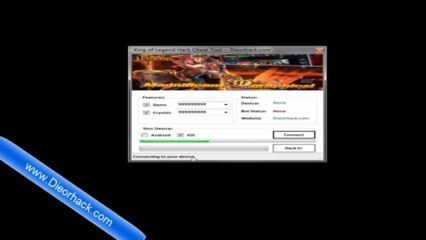 King of Legends Hack Unlimited Gems Unlimited Crystals