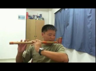 Awesome Flute Playing by Bhim Rai