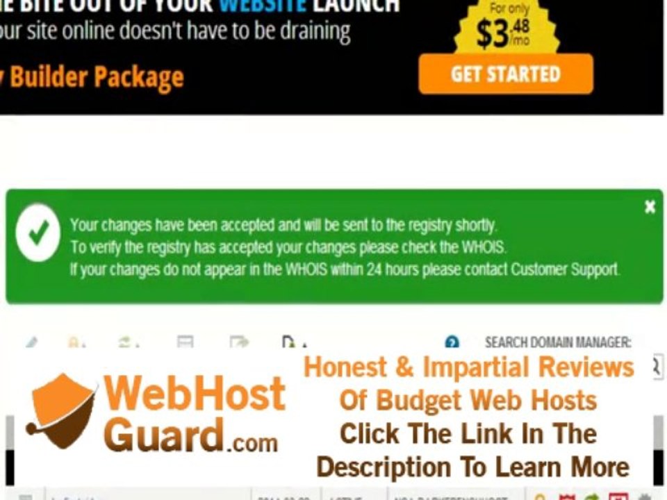 Name Server (DNS) Configuration at your Registrar for hosting