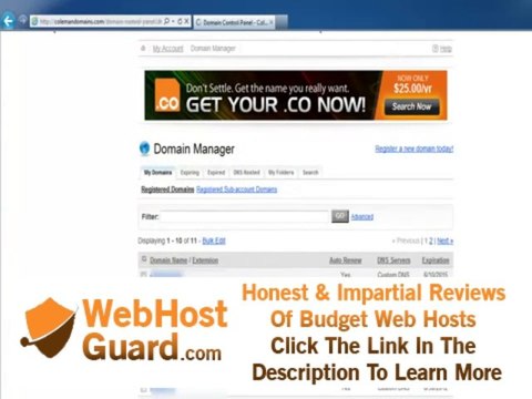 How to Point Domain Name to Third Party Web Hosting Server