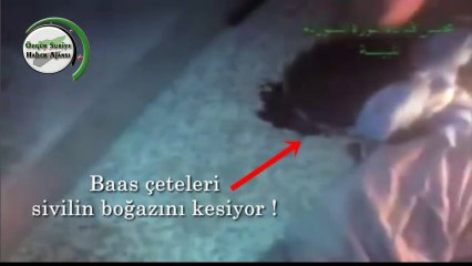 Beşar Yerine Allah Dediği İçin Diri Diri Yakıldı,Boğazı Kesildi | Sızdırılan Video