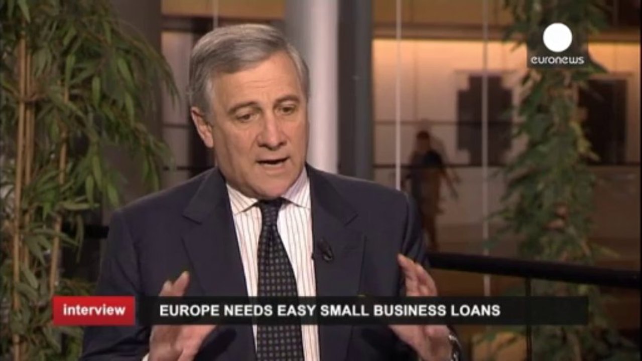 Antonio Tajani, commissaire européen à l'industrie : "se recentrer sur l'économie réelle"