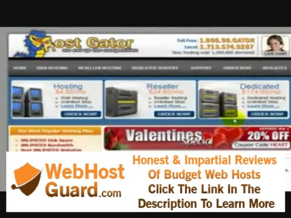 HOSTGATOR WEB HOSTING REVIEW