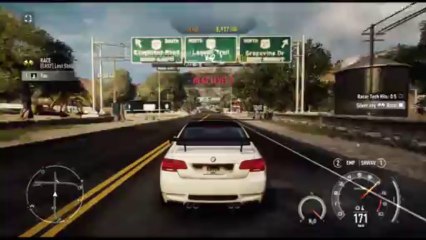 Need for Speed Rivals Xbox 360 - BMW M3 GTS Gameplay