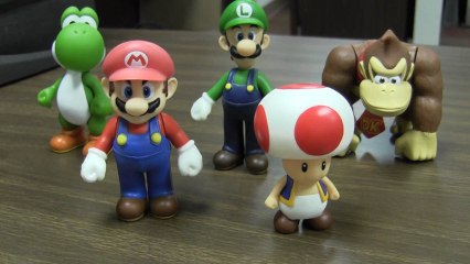 CGR Undertow - SUPER MARIO FIVE-INCH FIGURES Toy Review