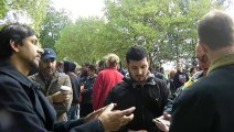 Christian making unfounded accusations without evidence Hyde Park Speakers corner