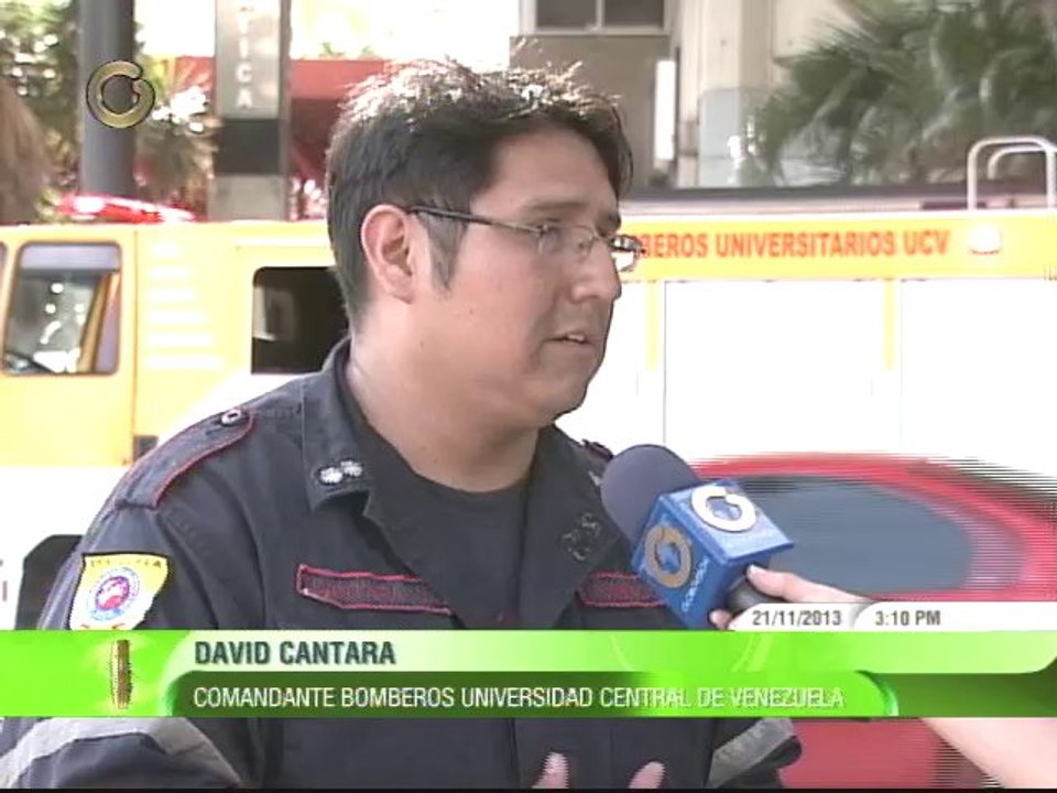 Bomberos de la UCV realizan colecta para el mantenimiento y adquisición de nuevos equipos