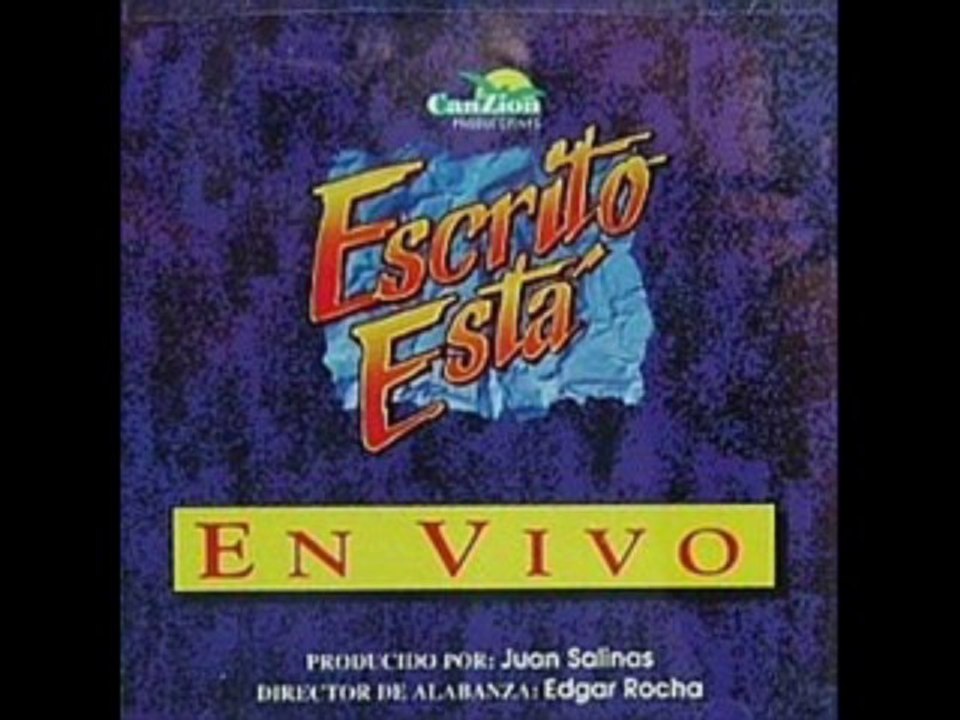 Escrito está (1992) - Edgar Rocha