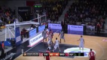 Dunk of the night: Alexis Ajinca, Strasbourg