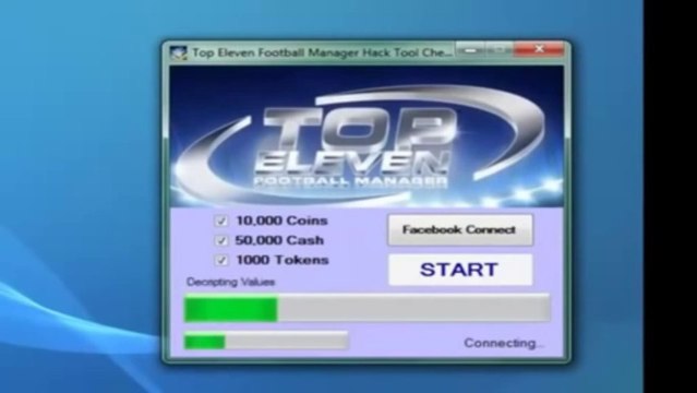 Top Eleven Football Manager Token Coins Cash Hack Tool November 2013