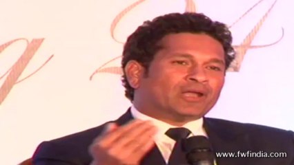 SACHIN TENDULKAR PRESS CONFRENCE