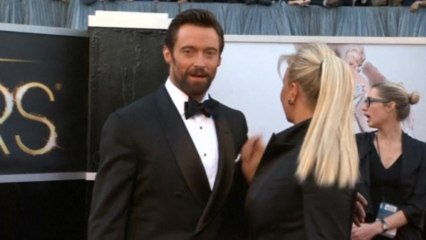Jackman has skin cancer, Jolie stops traffic