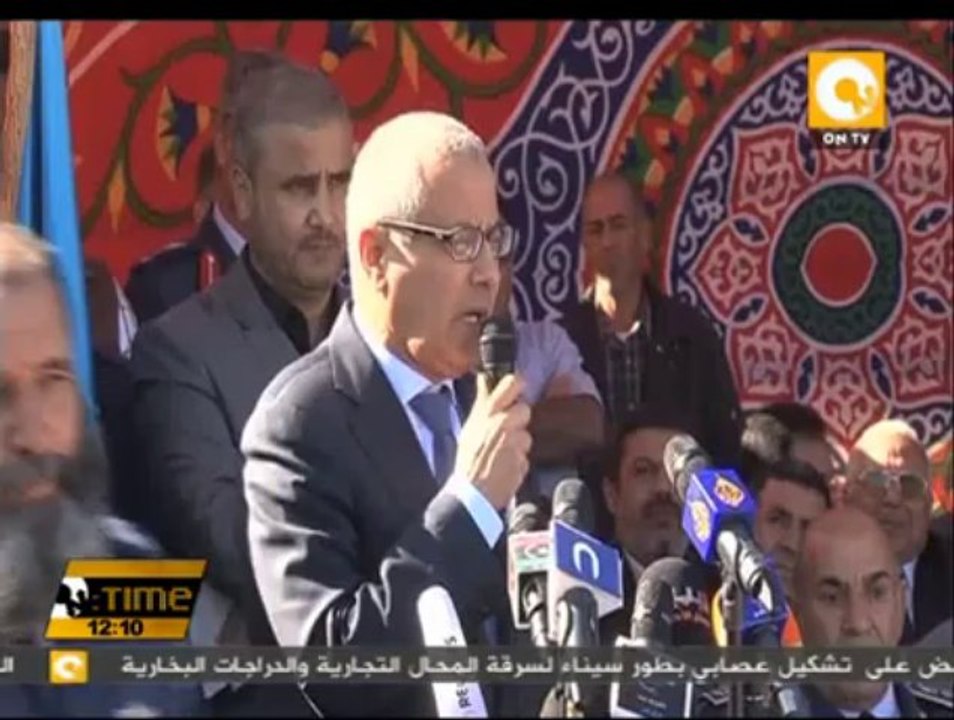 رئيس الوزراء الليبي: الحكومة لن تتراجع عن إخلاء المدن من التشكيلات المسلحة