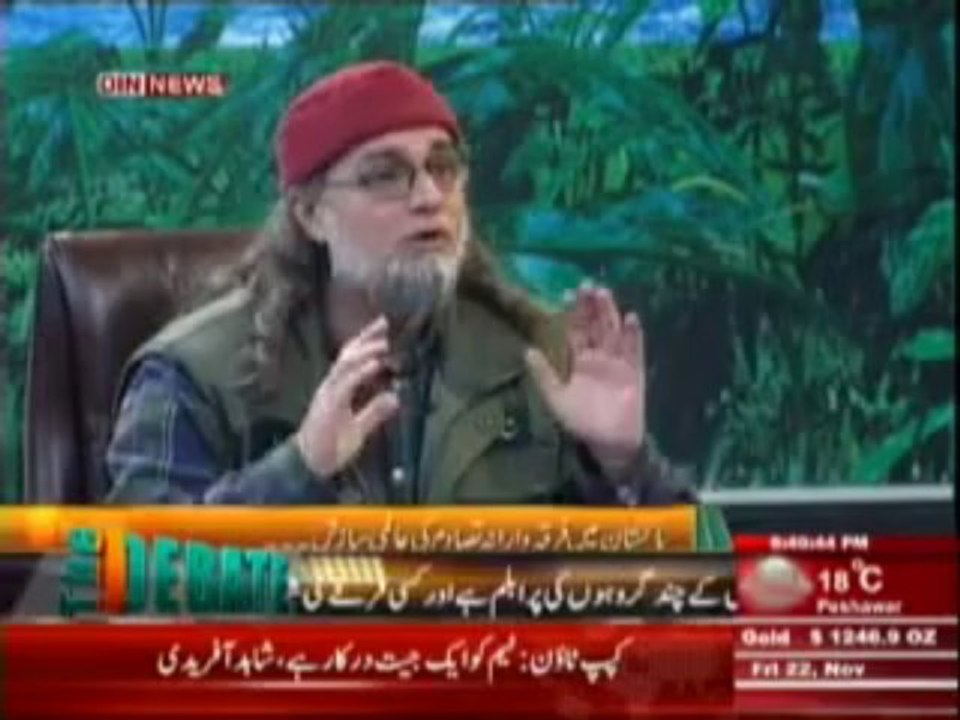 The Debate with Zaid Hamid (Din News) 22-11-2013