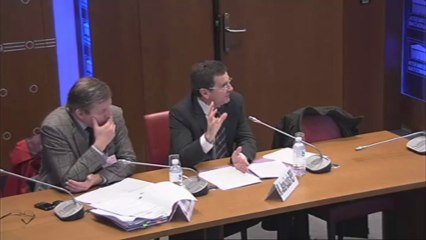 M. Jean-Louis Rey, directeur de l’ACOSS, et M. Alain Gubian, dir. fin. - Jeudi 21 Novembre 2013