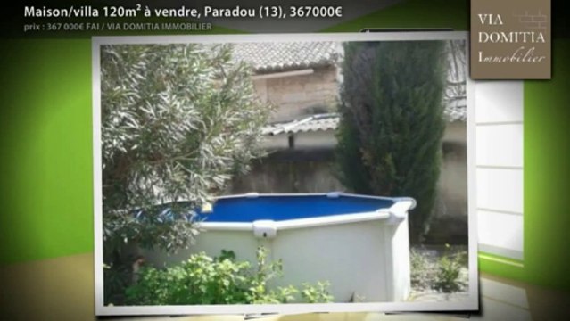 Maison/villa 120m² à vendre, Paradou (13), 367000€