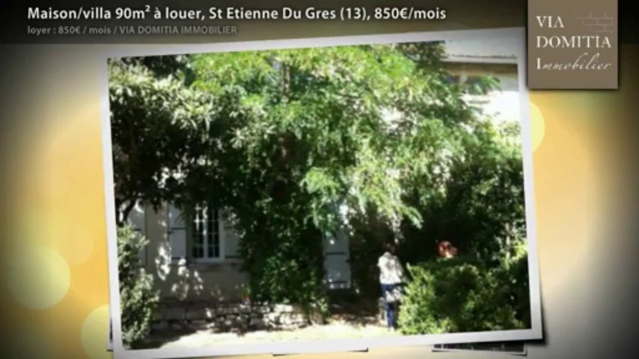 Maison/villa 90m² à louer, St Etienne Du Gres (13), 850€/mois
