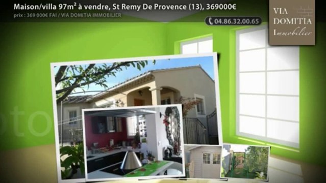 Maison/villa 97m² à vendre, St Remy De Provence (13), 369000€