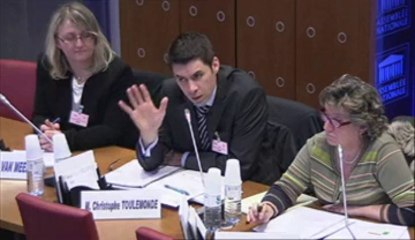 MECSS : Auditions de Mme Michèle Laporte et de M. Christophe Toulemonde - Jeudi 13 Décembre 2012
