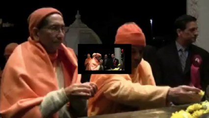 HINDU TEMPLE OF GREATER CHICAGO, LEMONT, ILLINOIS "HONORING THE MONASTICS" PART -1