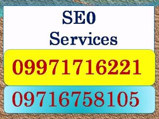 SEO Services in Patel Nagar | Call:(+91)-9971716221