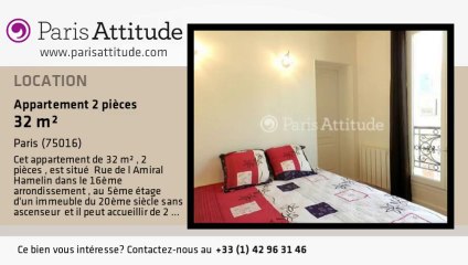 Appartement 1 Chambre à louer - Alma Marceau, Paris - Ref. 7860